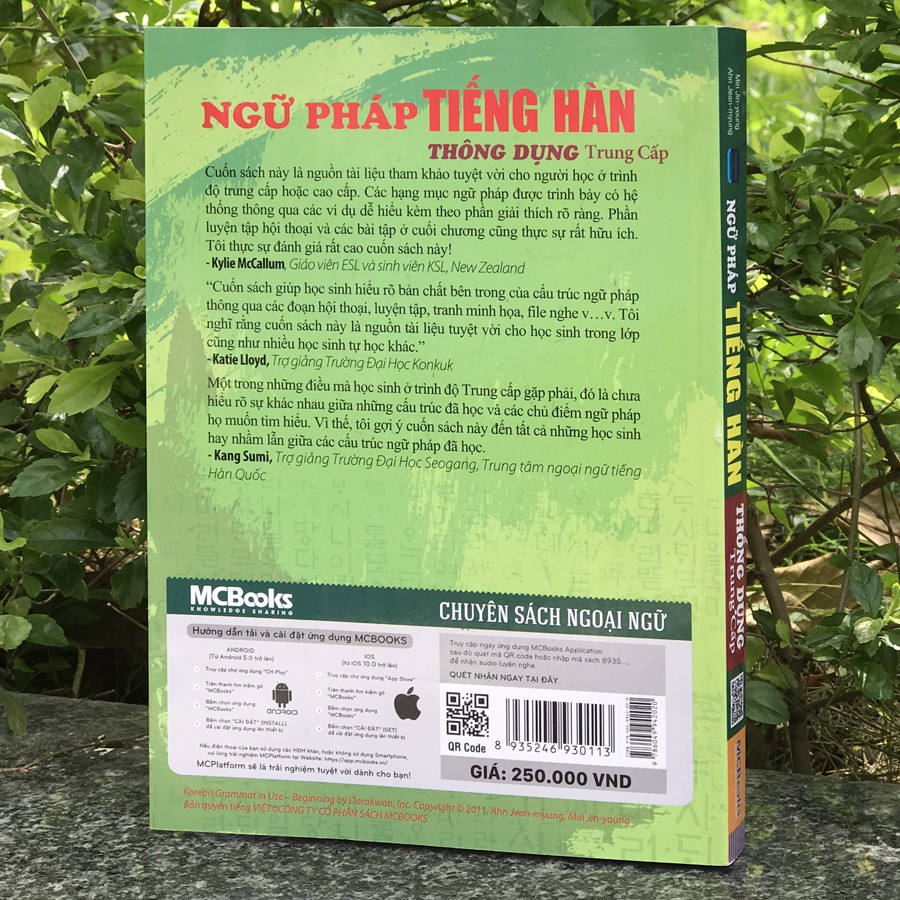 Sách - Ngữ pháp tiếng Hàn thông dụng - Trung cấp (Tái bản)