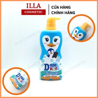 Sữa Tắm Gội Dnee Kid Bubble Bath iced Chocotale Thái Lan Sữa Tắm Gội Hình Thú Cho Bé Chai 400ml