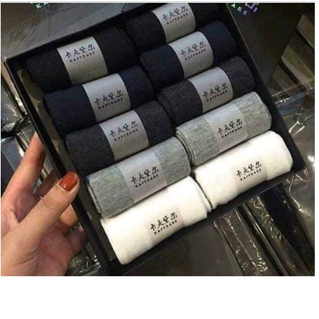 Sét Combo 10 đôi Tất nam cổ vừa chống thối chân