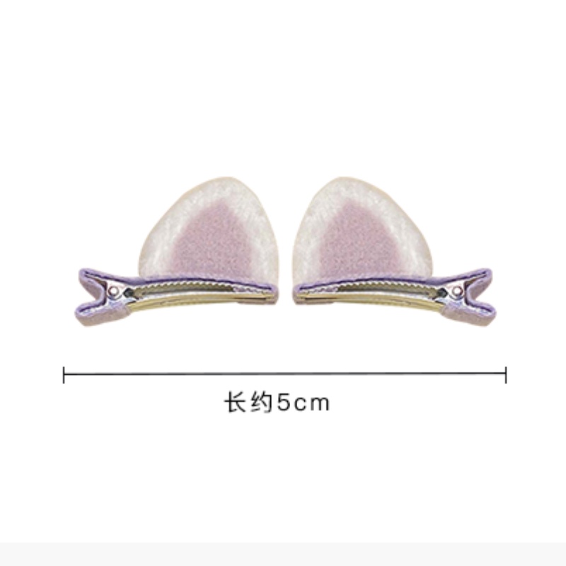 Kẹp tóc hình tai mèo thiết kế dễ thương dành cho nữ