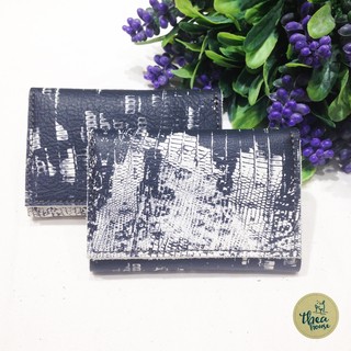 Ví đựng thẻ - card case in giả vân da rắn