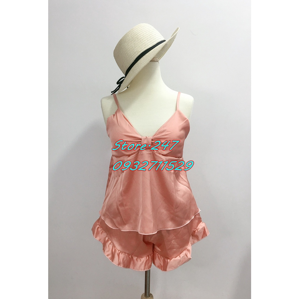 (45KG - 60KG) BỘ SATIN CÓ MÚT SIÊU DỄ THƯƠNG, SATIN MỊN MẶC MÁT ÍT NHĂN - HÀNG NHÀ MAY BAO ĐẸP | BigBuy360 - bigbuy360.vn