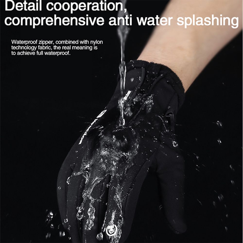 Găng tay lái xe chống trượt/ nước và gió nhiều màu sắc có thể chạm màn hình cảm ứng