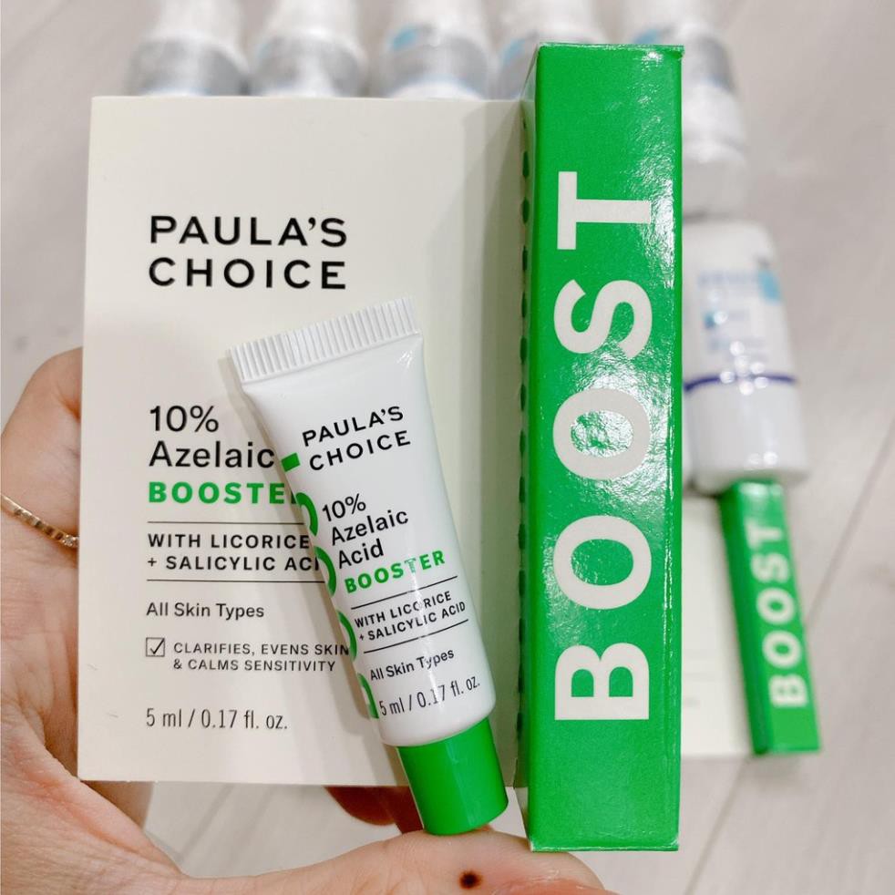 Kem gel làm đều màu da giảm sưng tấy mụn PC 10% Azelaic Acid Booster Mini 5ml