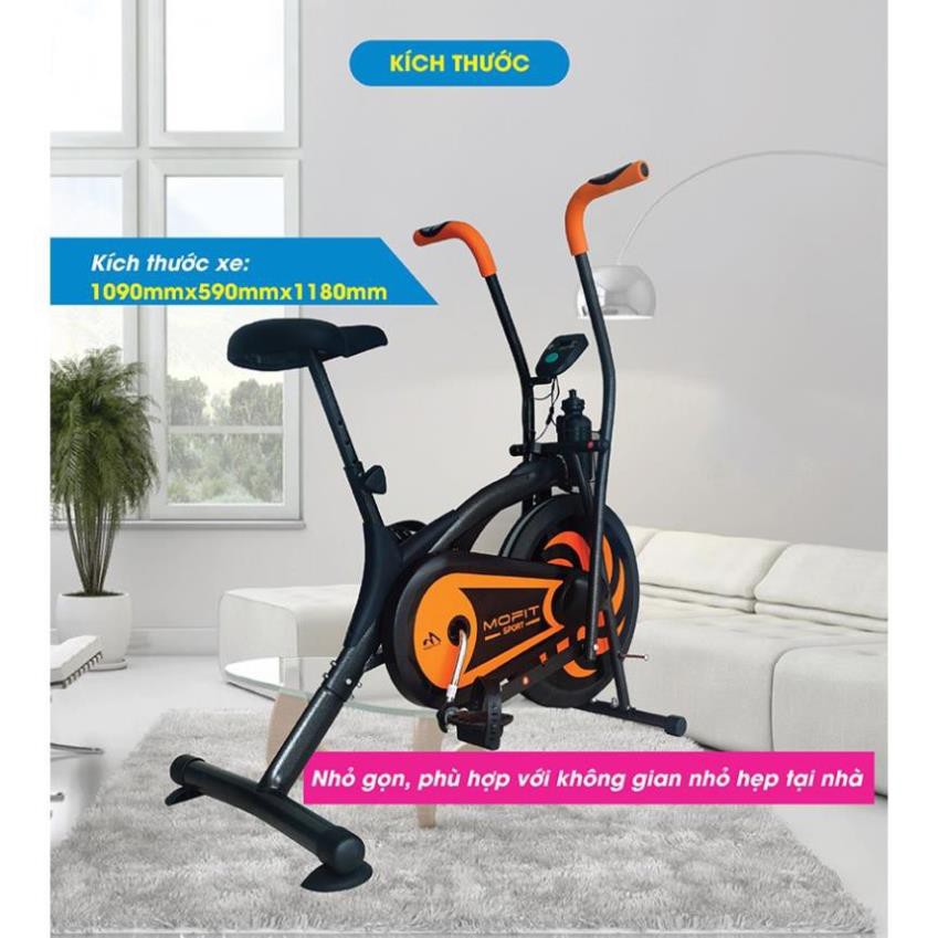 Xe đạp tập tại nhà  + Tăng máy massage xung điện EMS
