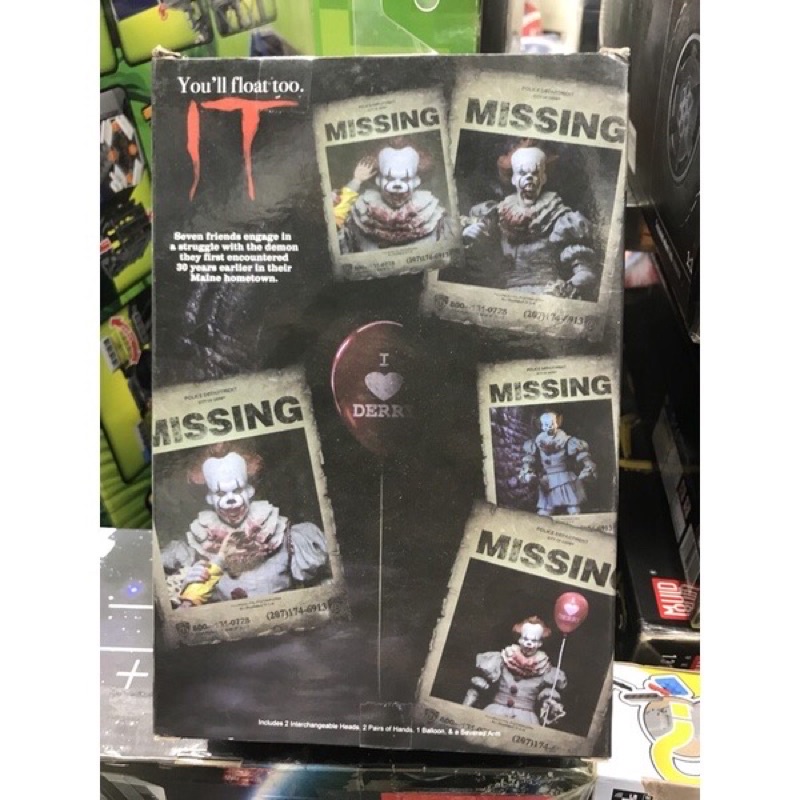 Mô Hình Chú Hề Pennywise Hãng Neca