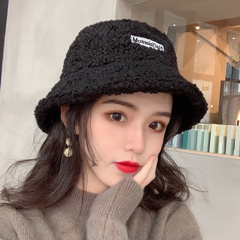 MŨ BUCKET LÔNG CỪUU PHONG CÁCH HQ