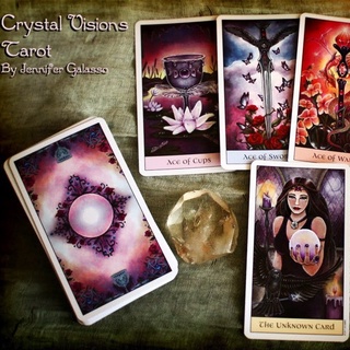 Bộ bài Crystal Visions Tarot Oracle Thường Nifoki D2
