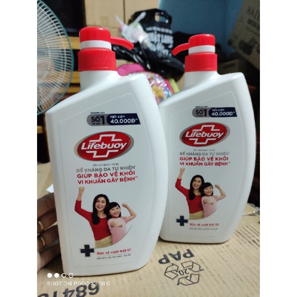 Sữa tắm Lifebuoy 800g date 2025