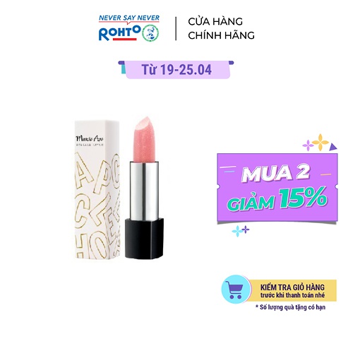 Son bóng hiệu ứng ánh nhũ Miracle Apo Rose Gold Topper 3.9g