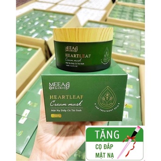 Mask diếp cá - mặt nạ nhiếp cá tái sinh meea organic - mặt nạ giảm mụn và mờ thâm