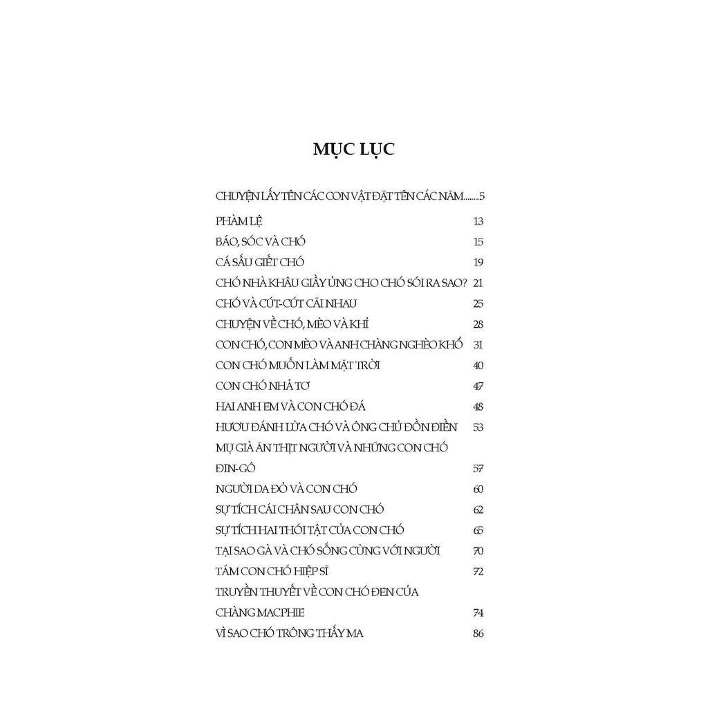 Sách - Những Câu Chuyện Về Chó