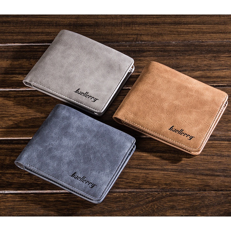 Ví PIERRE LOUES làm từ da lộn phong cách Hàn Quốc thời trang cho nam