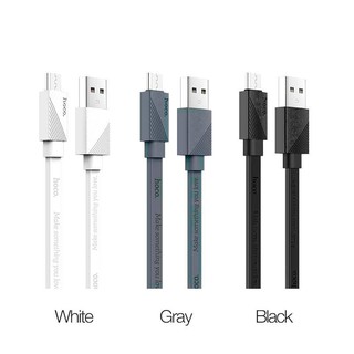 Cáp sạc Hoco U34 Micro usb 1.2m - Chính Hãng dùng cho điện thoại androi