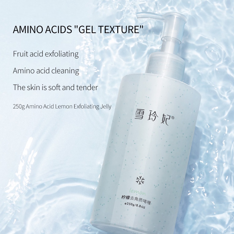 Gel Tẩy Tế Bào Chết Snefe Làm Trắng Da Chiết Xuất Chanh Tự Nhiên 250g Tiện Dụng