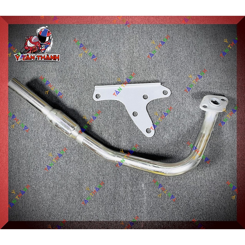 cổ pas pô 4 road inox 304 xe vario,click 125 MS 23