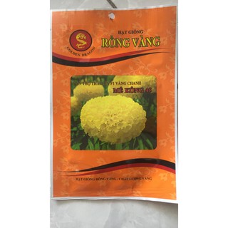 HẠT GIỐNG HOA VẠN THỌ THÁI LÙN VÀNG CHANH_RỒNG VÀNG