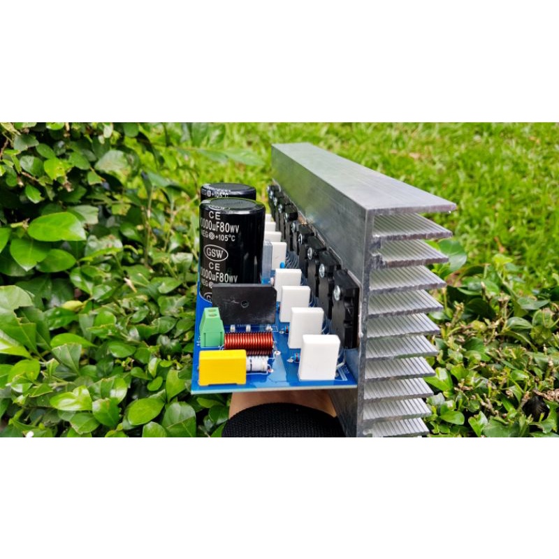 Công suất 8 sò mono liền nguồn ráp sẵn
