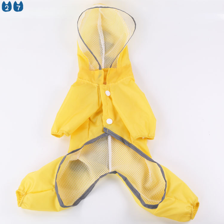 Áo Mưa Hình Khủng Long Hoạt Hình Cho Thú Cưng