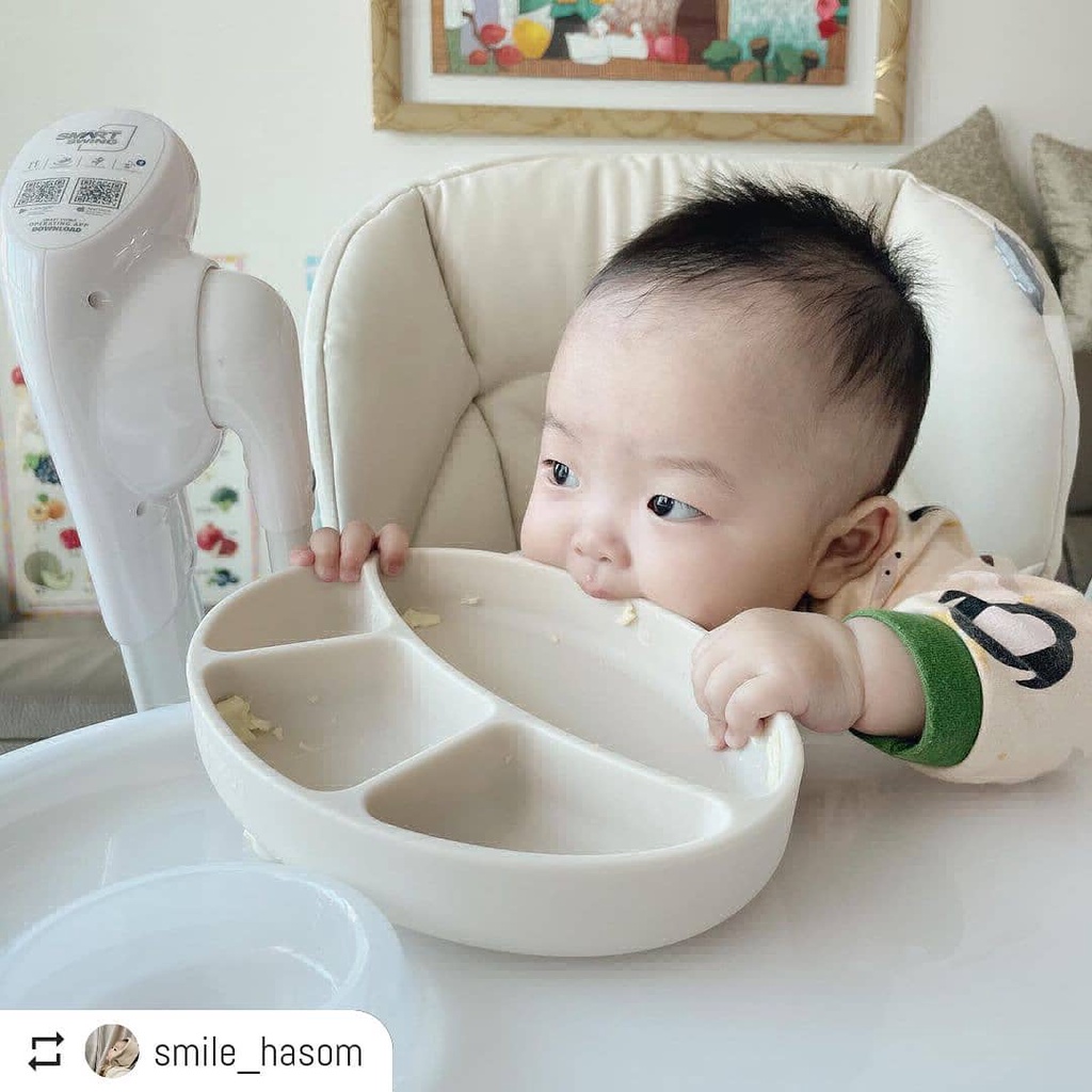 Khay ăn dặm chính hãng Bluemama Hàn Quốc