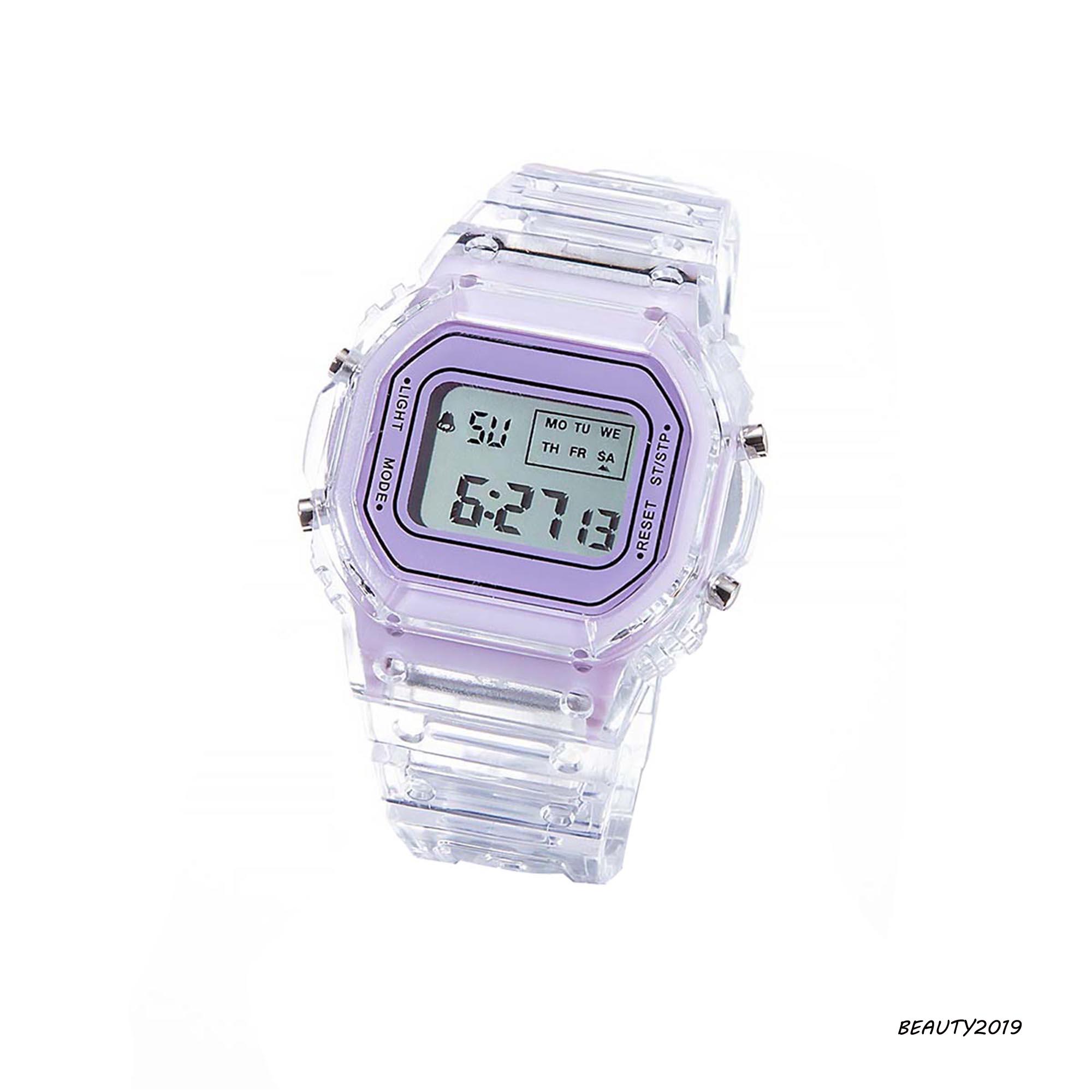 Đồng Hồ Đeo Tay Điện Tử Mặt Vuông Chống Thấm Nước Cho Bé | BigBuy360 - bigbuy360.vn