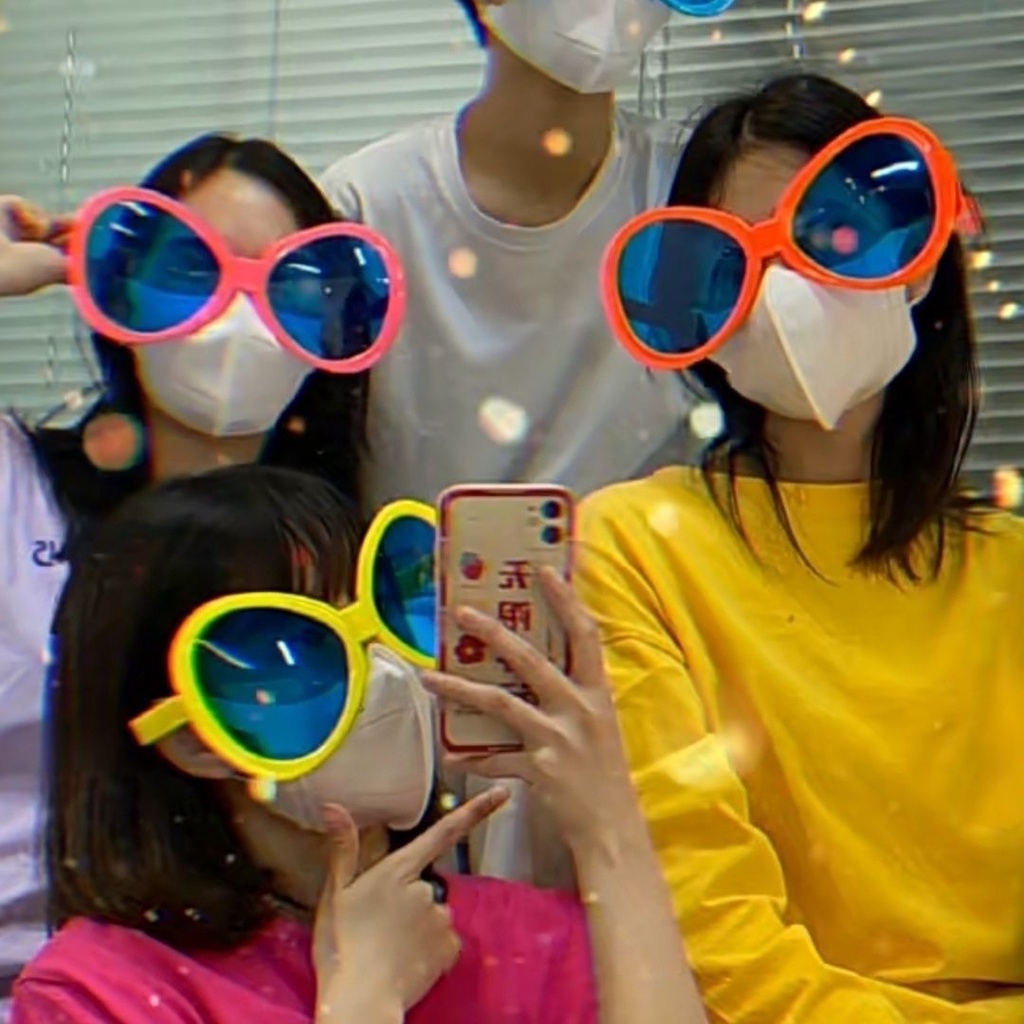 Kính Râm oversized cho bé kiểu dáng thời trang nam nữ đều dùng được freesize | bachhoadochoi