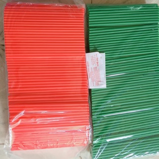 Gói 400gr/500 ống hút thẳng phi 8 xanh,đỏ, đen,trắng