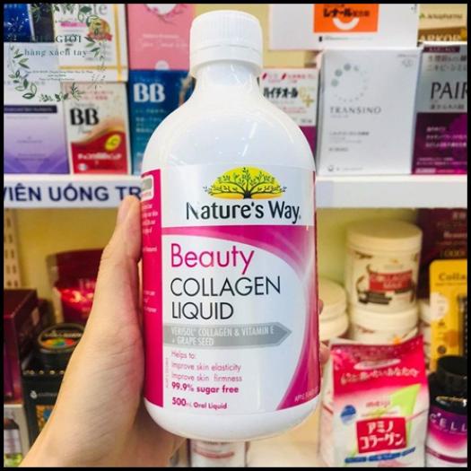 Collagen dạng nước Beauty Collagen Liquid 500 ml của Úc