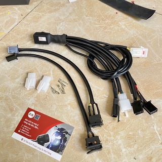 Mạch ON OFF PASSING lắp đèn trợ sáng Bi Cầu Mini 2 Màu