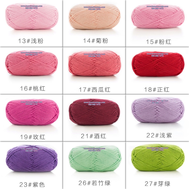 Len Susan’s Family 5 (cuộn 100gr) (Bảng màu 1)