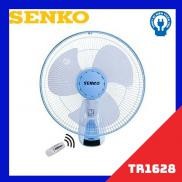 [Có nowship ]Quạt treo tường điều khiển từ xa remote Senko TR1628 mẫu mới 47w-Bảo Hành 12 tháng