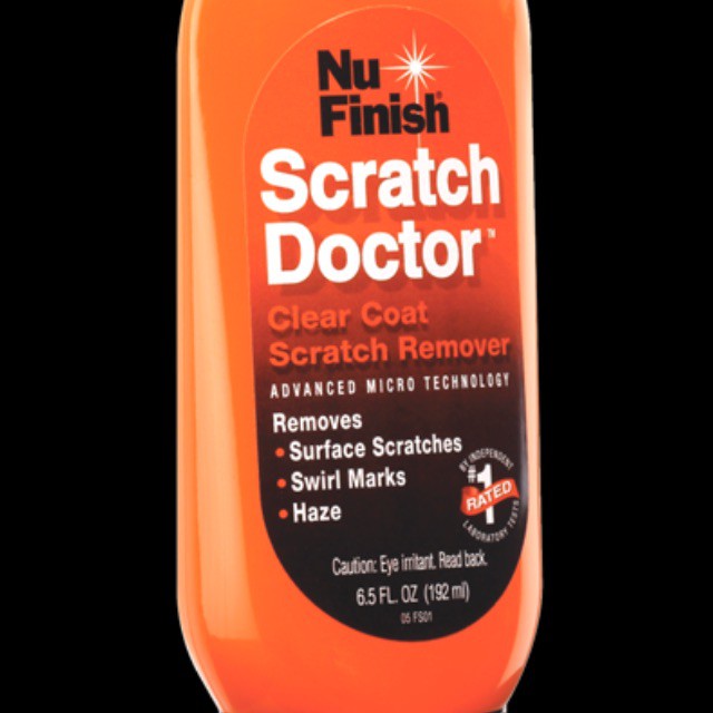 Nu Finish Scratch Doctor 6.5 oz. Liquid Rubbing Compound NFS-05 ~ LOT OF 2