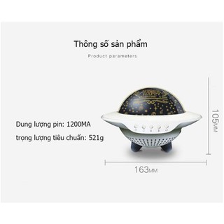 Loa UFO Bluetooth đèn led phát sáng - Harushop168