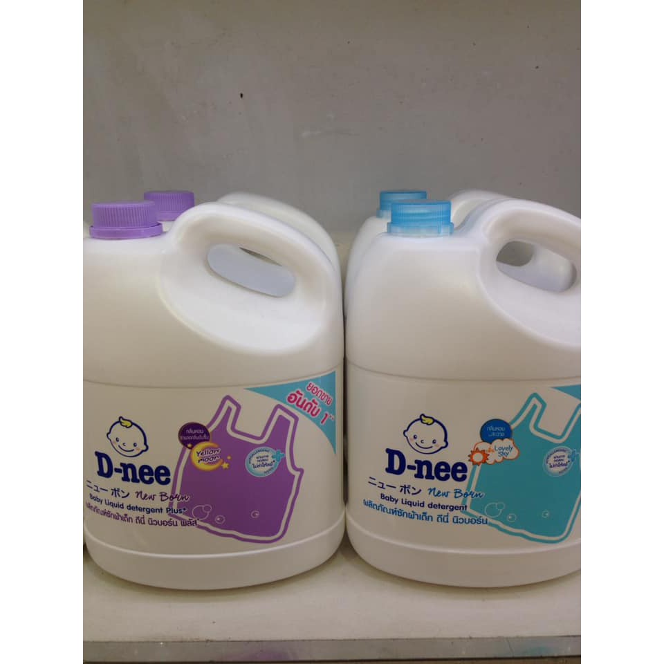 Nước giặt xả quần áo em bé 3000ml an toàn cho bé mùi hương dịu nhẹ