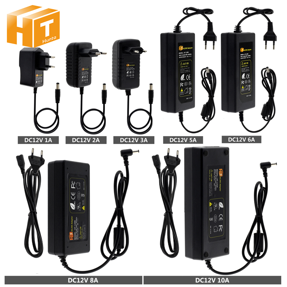 Thiết Bị Biến Áp DC12V 24V AC100V-240V 1A 2A 3A 5A 6A 8A 10A Cho Đèn LED Dây