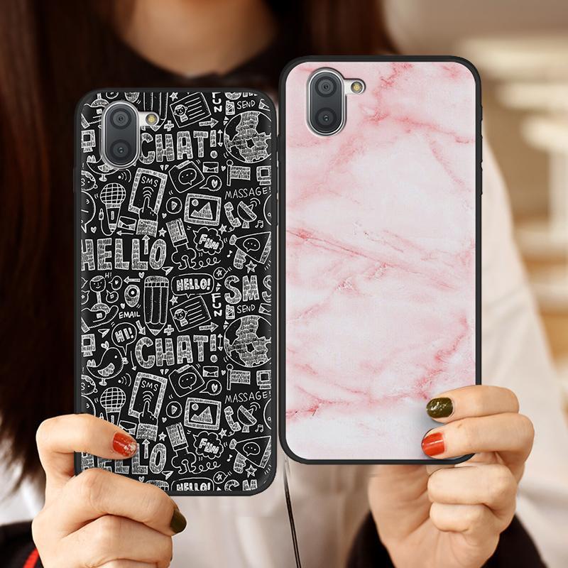 Ốp điện thoại TPU mềm họa tiết hoạt hình dễ thương cho Sharp Aquos R3/SHV44/SH-04L