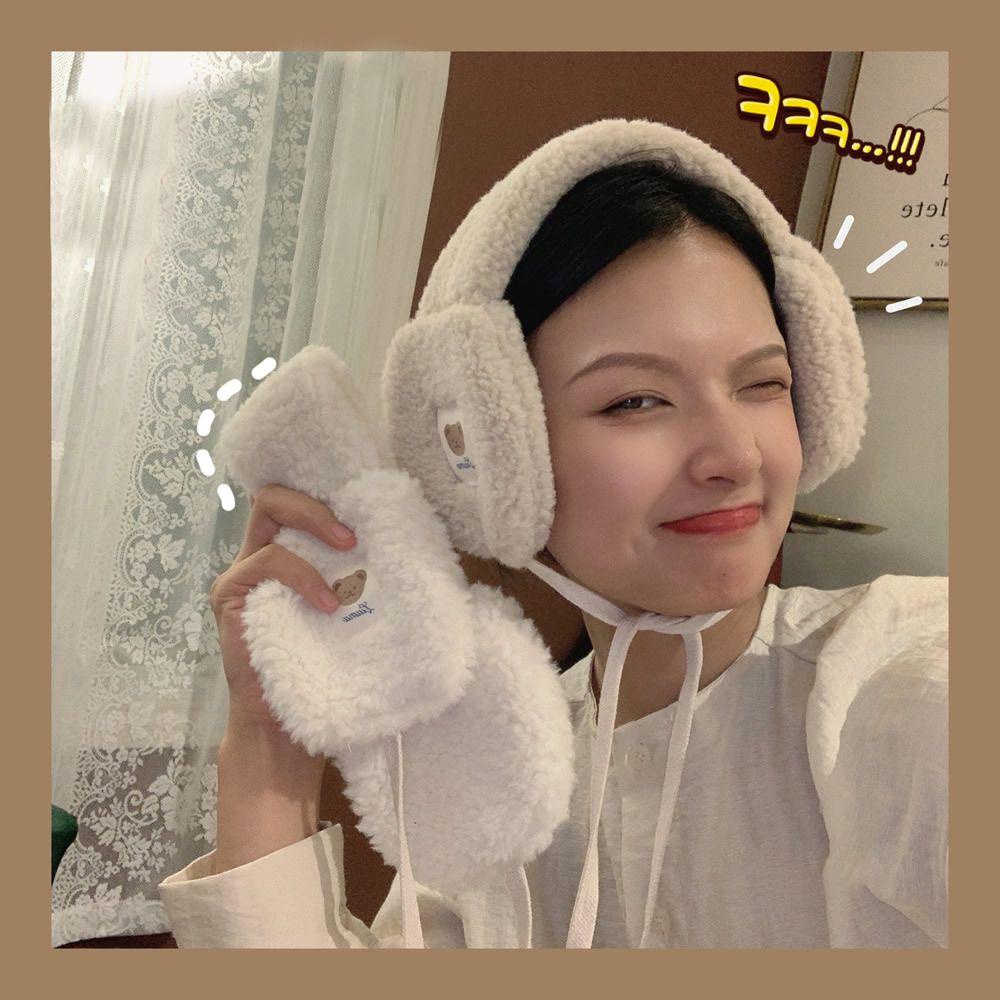 Chụp Tai Giữ Ấm Chống Gió Điều Chỉnh Được Hợp Thời Trang Cho Nữ