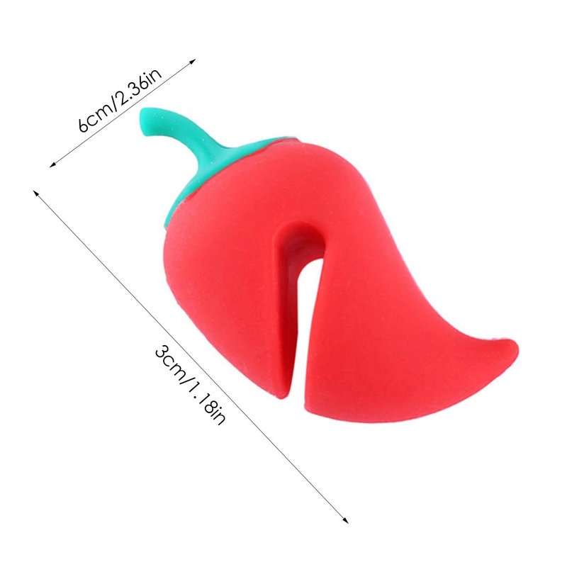 Nắp Silicone Đậy Nồi Chống Tràn Hình Củ Cà Rốt Sáng Tạo