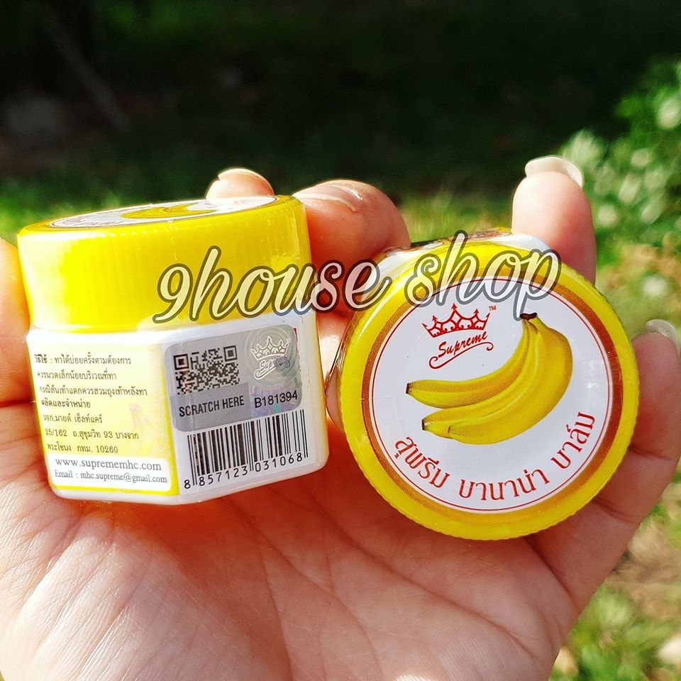 01 Hủ Sáp Chuối Supreme Banana Cracked Heels Balm 20gram