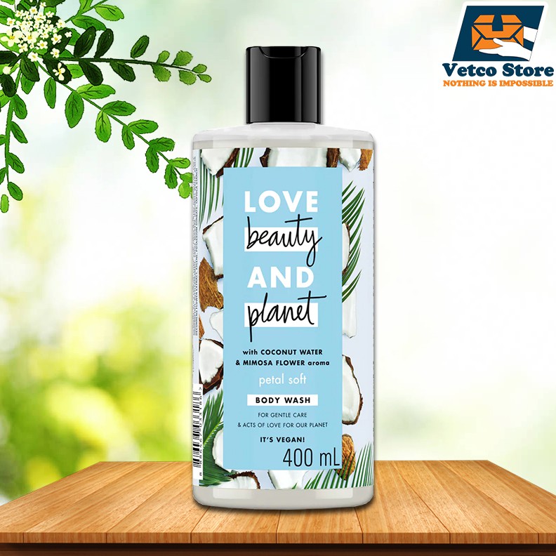 Sữa Tắm Love Beauty And Planet Petal Soft 400ml Úc