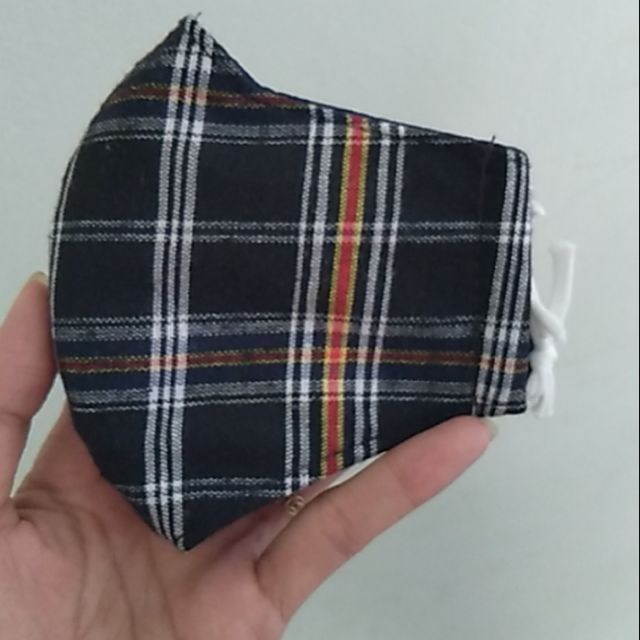 Khẩu trang vải ca rô