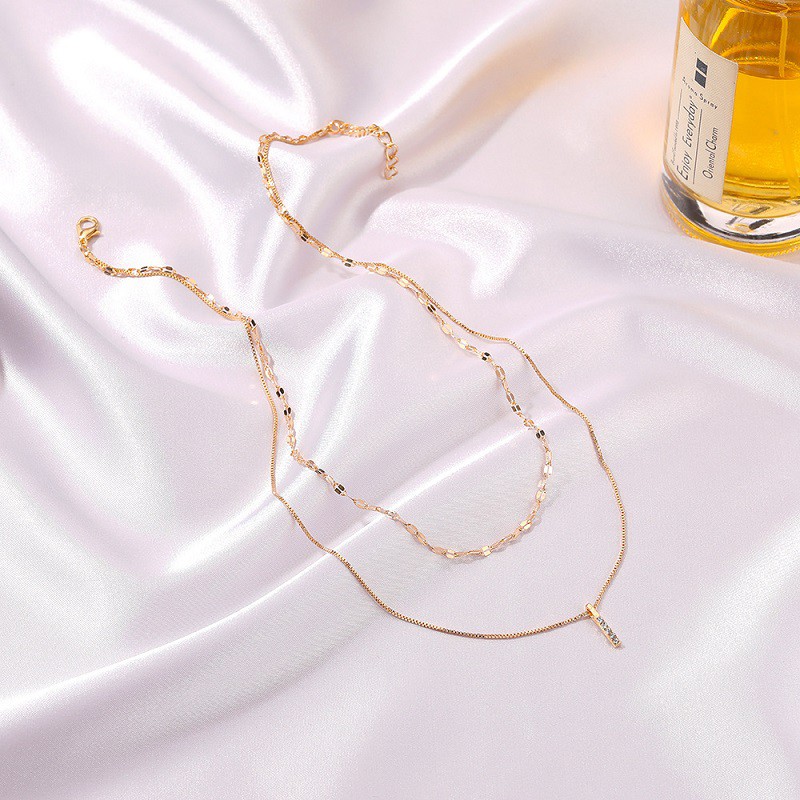 Vòng Cổ Hai Lớp Kiểu Dáng Độc Đáo Thời Trang Cho Nữ