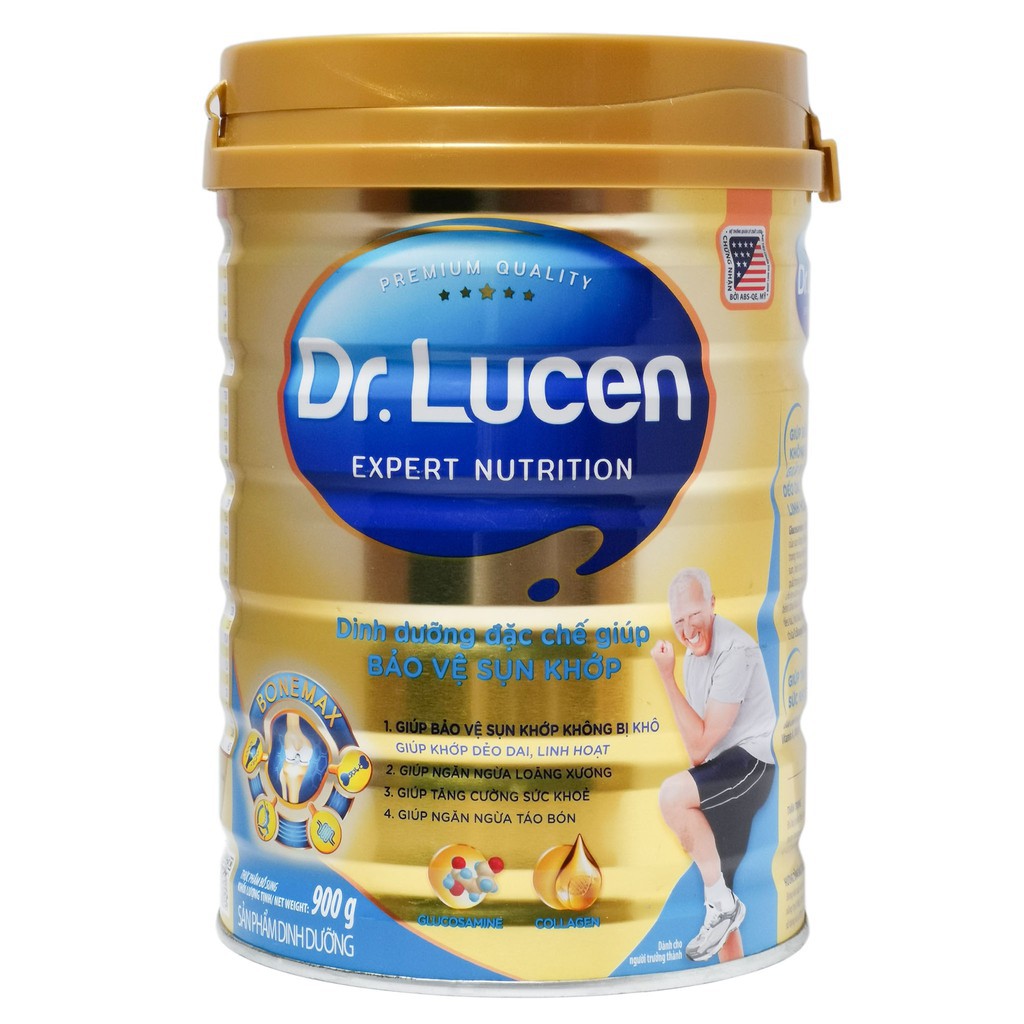 Sữa bột Dr. Lucen BoneMax - Dinh dưỡng đặc chế bảo vệ sụn khớp