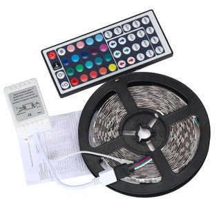 Dây đèn LED RGB 5050 chống thấm nước 300 SM 12V 5A với điều khiển từ xa 44 phím