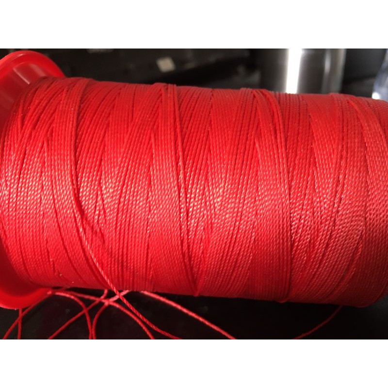 Chỉ dù 1mm màu đỏ cuộn 750m