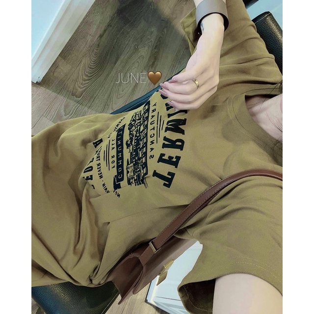 VN805 - VÁY NỮ SUÔNG CỘC XANH RÊU TERMINUS