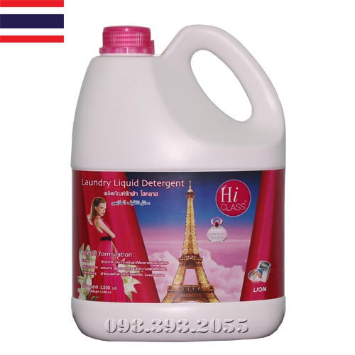 Nước giặt Hiclass 3,5L Thái Lan