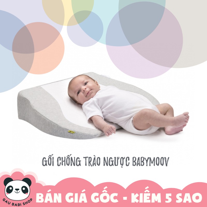 FREE SHIP !!! Gối chống trào ngược cho bé BABYMOOV