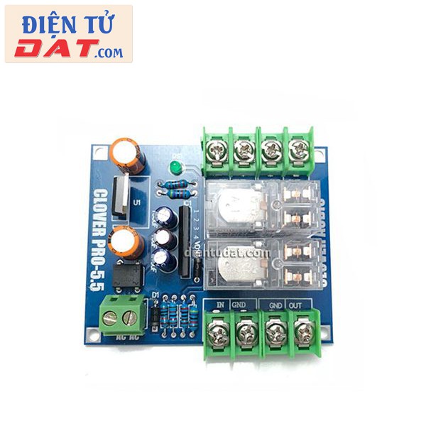 Mạch Bảo Vệ Loa UPC1237 - 2 Relay OMRON