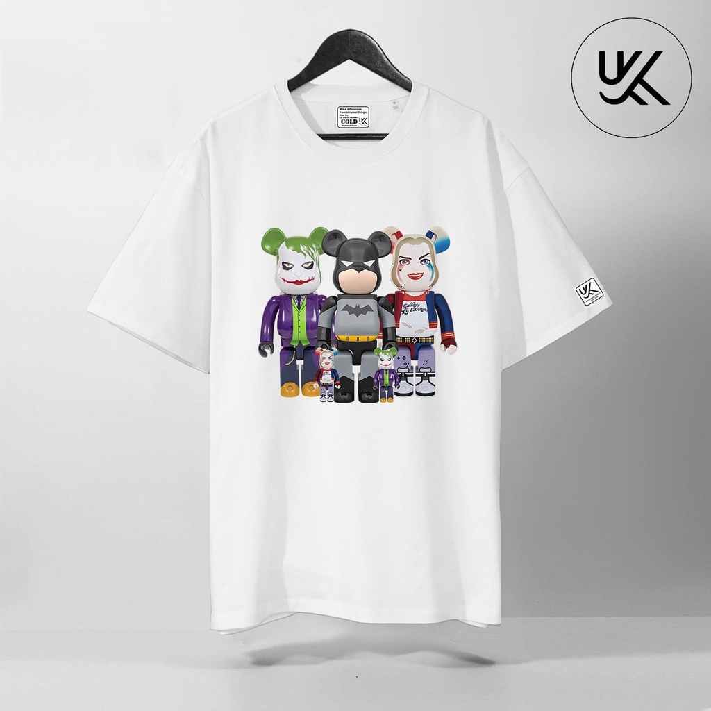 Áo Thun Tay Lỡ BearBrick, Áo phông unisex Form rộng Oversize, chất liệu Cotton. KKIMSHOP
